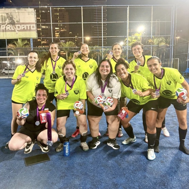Time Fut das Parças - medalhas